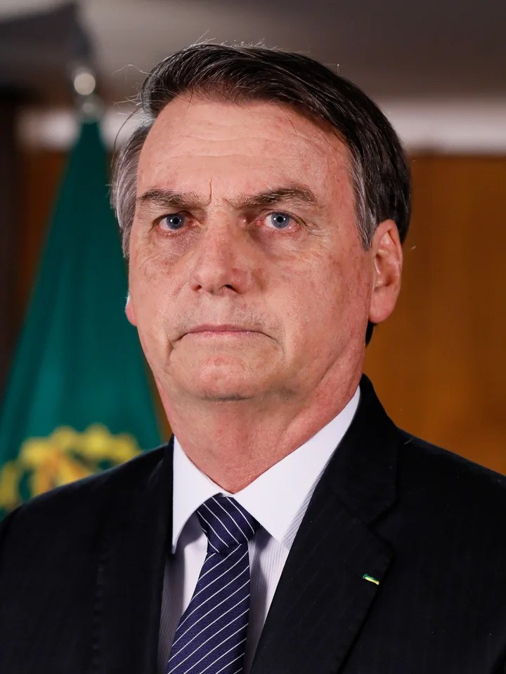 Foto de Jair Bolsonaro em 2019, quando presidente da República